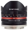 Купить Samyang MF 8mm f/2.8 Fisheye II Fuji X Black