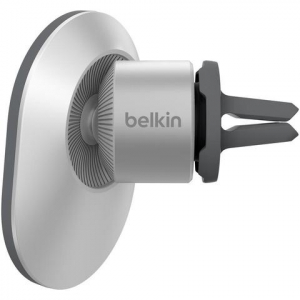 Купить Автомобильный держатель Belkin Magnetic Car Vent Mount (WIC003btGR) для iPhone 12 (Silver)