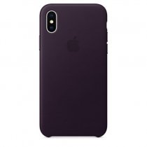 Купить Чехол Apple MQTG2ZM/A iPhone X темно-фиолетовый