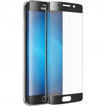 Купить Защитное стекло 3D с цветной рамкой (fullscreen) для Samsung Galaxy S7 Edge DF sColor-06 (Black)