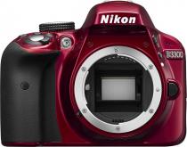 Купить Цифровая фотокамера Nikon D3300 Body Red