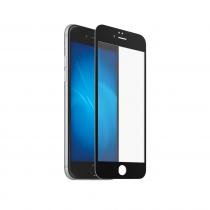 Купить Защитное стекло Закаленное стекло с цветной рамкой (fullscreen) для iPhone 6/6S DF iColor-03 (black)