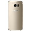 Купить Чехол Samsung EF-ZG935CFEGRU Clear View Cover для Galaxy S7 Edge золотистый