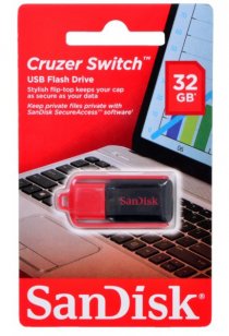 Купить Флеш-диск Флеш-драйв Sandisk USB2.0 32ГБ Cruzer Switch SDCZ52-032G-B35