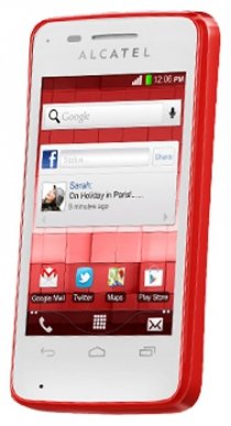 Купить Мобильный телефон Alcatel ONE TOUCH TPOP 4010D Flash Red