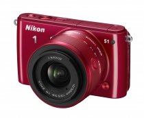 Купить Цифровая фотокамера Nikon 1 S1 Kit (11-27,5mm VR) Red