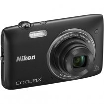Купить Цифровая фотокамера Nikon Coolpix S3500 Black