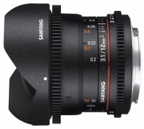 Купить Объектив Samyang 12mm T3.1 ED AS NCS VDSLR Fish-eye Nikon F