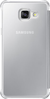Купить Чехол Samsung EF-ZA510CSEGRU Clear View Cover для Galaxy A510 2016 серебристый