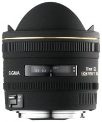 Купить Объектив Sigma AF 10mm f/2.8 EX DC HSM Fisheye Nikon F