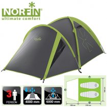 Купить Палатка Norfin CARP 2+1 ALU NF (алюминиевые дуги)