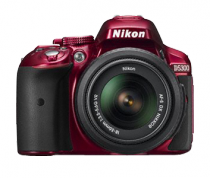 Купить Цифровая фотокамера Nikon D5300 Kit (18-55mm VR II) Red