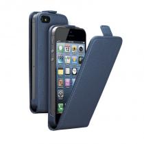 Купить Чехол Deppa Flip Cover и защитная пленка для Apple iPhone 4/4S, магнит, синий