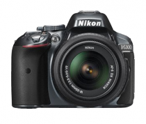 Купить Цифровая фотокамера Nikon D5300 Kit (18-55mm VR II) Gray