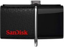 Купить Флеш-диск Флеш диск Sandisk Ultra Android Dual 64GB, USB3.0 черный OTG + microUSB (SDDD2-064G-G46)
