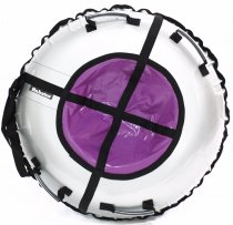 Купить Тюбинг Hubster Ринг серый-фиолетовый 90 см