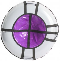 Купить Тюбинг Hubster Ринг Pro серый-фиолетовый 105см