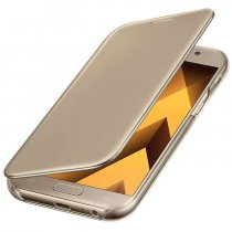 Купить Чехол Samsung EF-ZA520CFEGRU Clear View Cover для Galaxy A520 2017 золотой