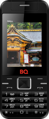 Купить Мобильный телефон BQ BQM-2424 Nikko Black/Green