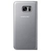 Купить Чехол Samsung EF-NG935PSEGRU LED View для Galaxy S7 Edge серебристый