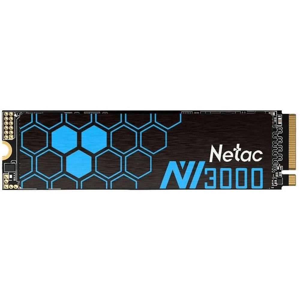Купить Твердотельный накопитель Netac NV3000 PCIe 3 x4 M.2 2280 NVMe 3D NAND SSD 1TB, R/W up to 3100/2100MB/s, with heat sink 5Y