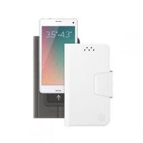 Купить Чехол-подставка Deppa для смартфонов Wallet Slide S 3.5''-4.3'', белый 84041