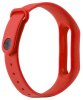Купить Ремешок силиконовый для фитнес трекера Xiaomi Mi Band 2 красный