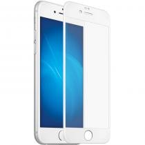 Купить Защитное стекло Закаленное стекло 3D с цветной рамкой (fullscreen) для iPhone 6 Plus/6S Plus DF iColor-05 (white)