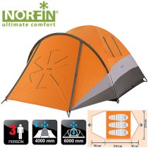Купить Палатка Norfin DELLEN 3 NS