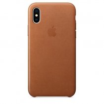 Купить Чехол Apple MQTA2ZM/A iPhone X светло-коричневый