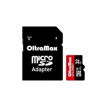 Купить Карты памяти Карта памяти OltraMax microSDHC 32GB Class 10 + переходникSD OM032GCSDHC10