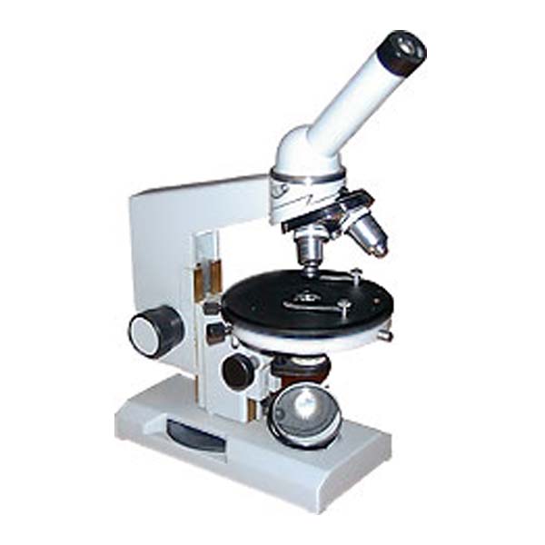 Биологический монокулярный микроскоп