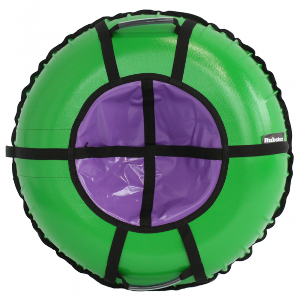 Купить Тюбинг Hubster Ринг Pro зеленый-фиолетовый 120см