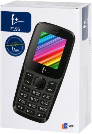 Купить Телефон F+ F196 Black