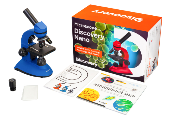 Купить Микроскоп Discovery Nano Gravity с книгой