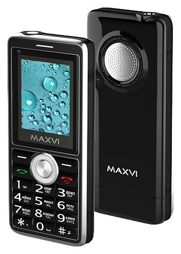 Мобильный телефон Maxvi T3 black