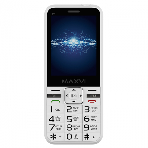 Купить Мобильный телефон Maxvi P3 white