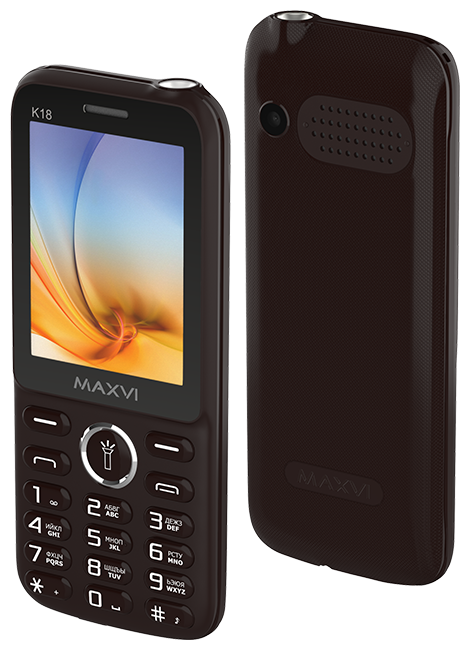 Купить Мобильный телефон Maxvi K18 brown
