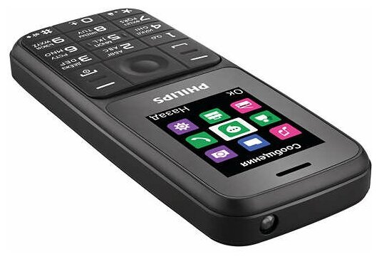 Купить Телефон Philips Xenium E125, черный