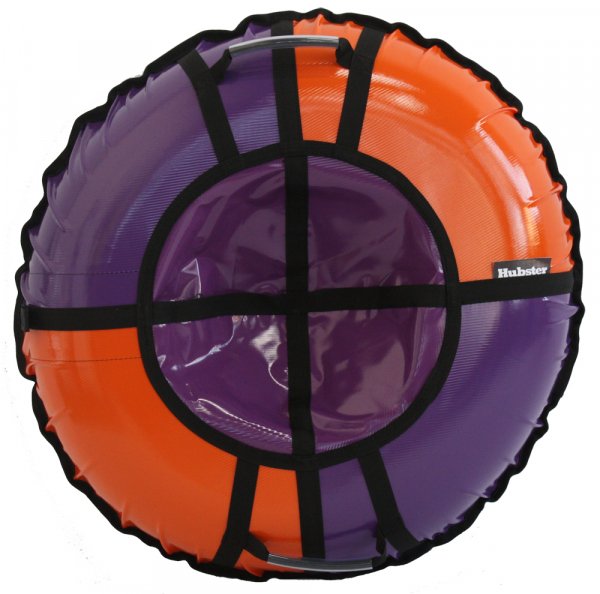 Купить Тюбинг Hubster Sport Pro фиолетовый-оранжевый 90см
