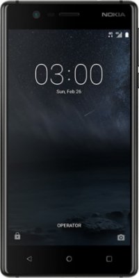 Купить Мобильный телефон Nokia 3 Dual SIM Black