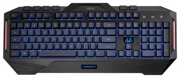 Купить Клавиатура ASUS Cerberus Keyboard Black USB 90YH00R1-B2RA00