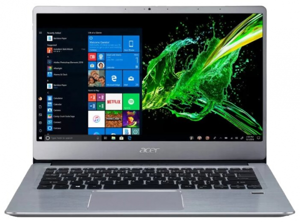 Купить Ноутбук Acer Swift SF314-58-36EE 14.0" FullHD/Intel Core i3 10110U/8Gb/256Gb SSD/Linux Silver (NX.HPMER.003)
