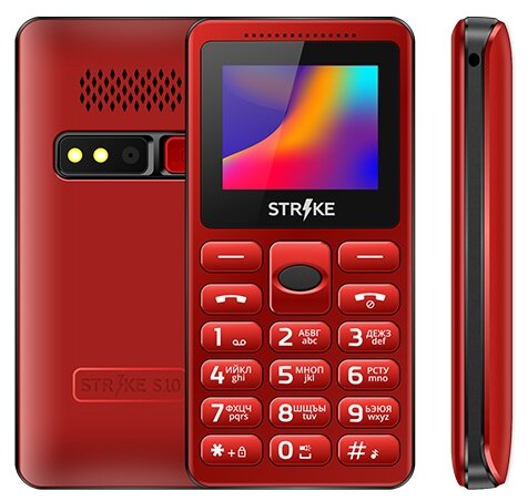 Купить Мобильный телефон Strike S10 Red