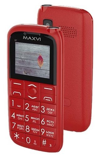 Купить Мобильный телефон MAXVI B7 Red