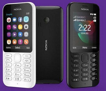 Nokia 222 – новый «бюджетный» телефон с доступом в Глобальную Сеть