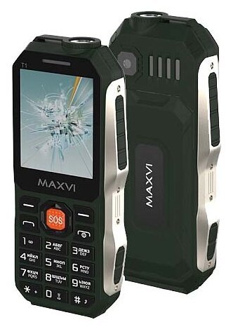 Купить Мобильный телефон Maxvi T1 Green