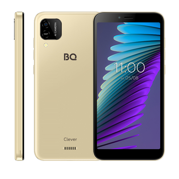 Купить Смартфон BQ 5765L Clever 3/16 Gb Gold