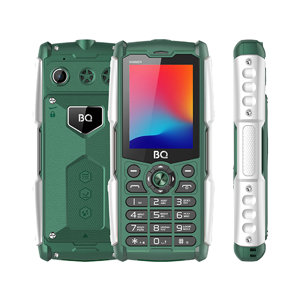 Купить Мобильный телефон BQ 2449 Hammer Green