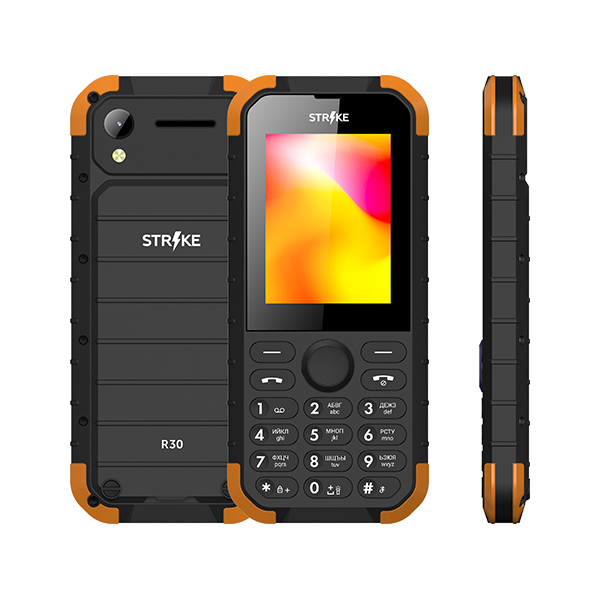 Купить Мобильный телефон Strike R30 Black+Orange